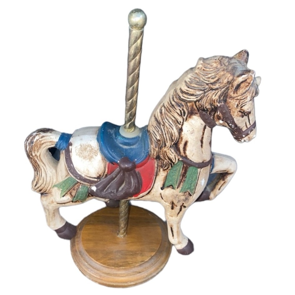 American carousel vintage horse